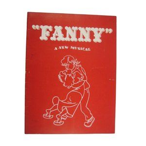 Fanny 1955 Souvenir Program Florence Henderson Washburn Ezio Pinza Walter Slezak